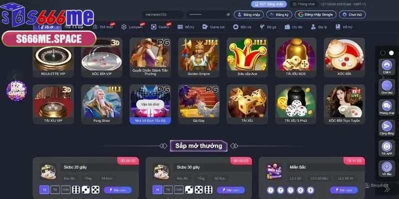 Quay hũ với đa dạng trò chơi nổ hũ PG 
