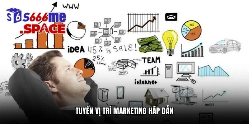 Tuyển vị trí Marketing hấp dẫn